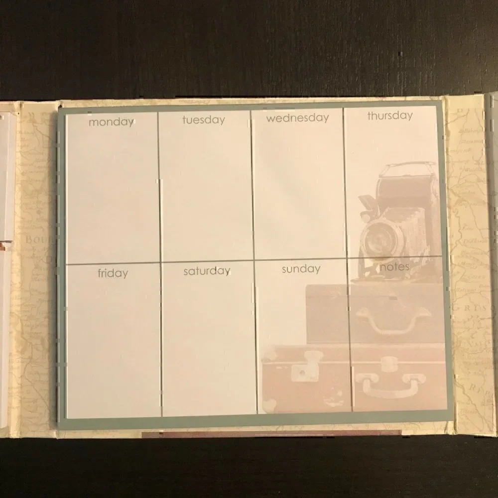NWT Weekly Schedule Notebook